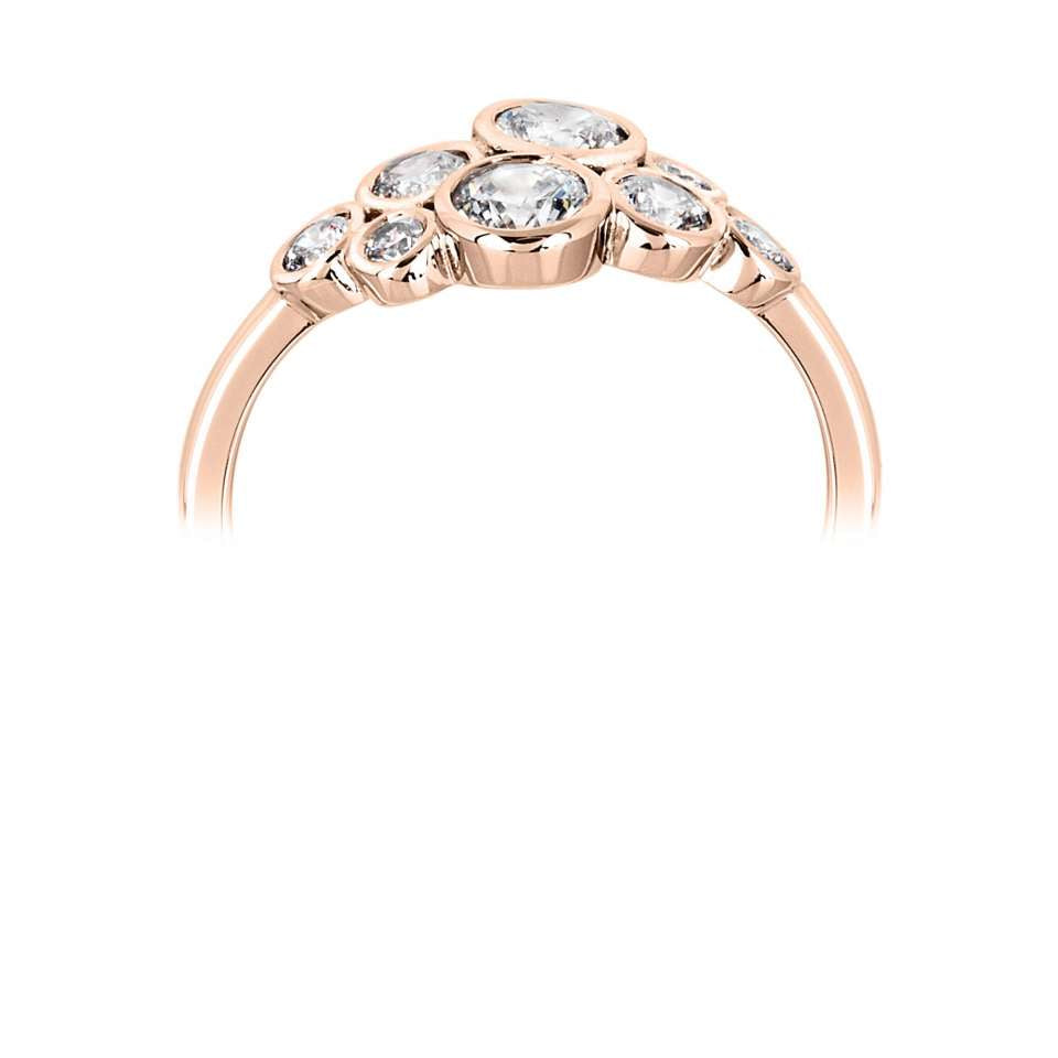 0.90ctw Round Brilliant Cut Lab Grown Diamond Dress Ring, D/E colour / VS clarity
