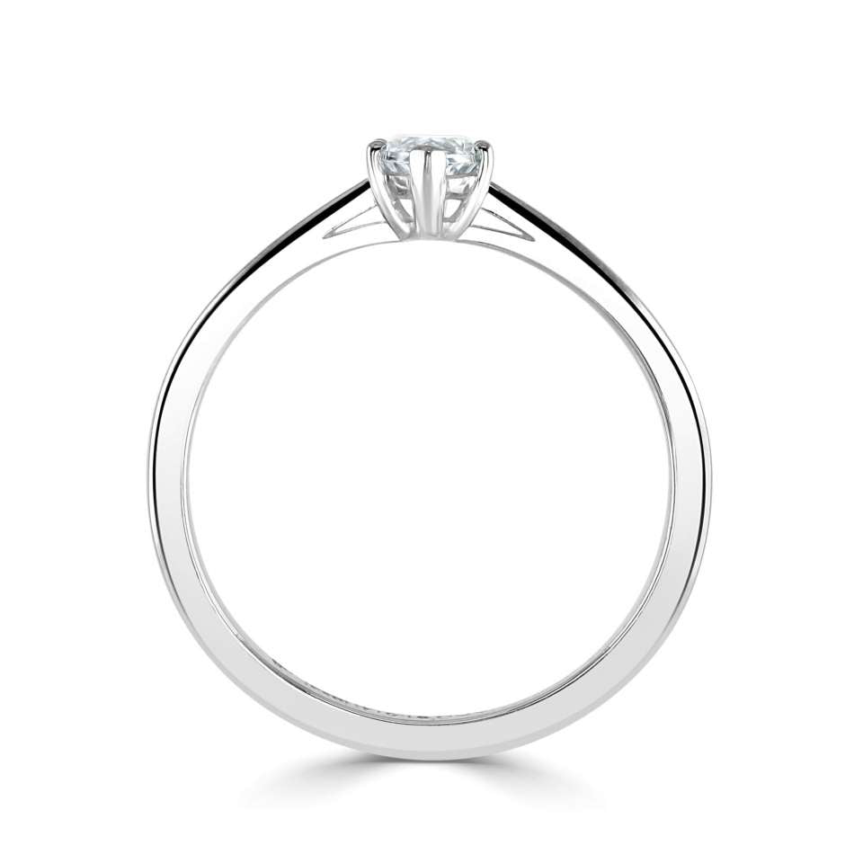 1.50ct + Marquise Cut Lab Grown Diamond Solitaire Engagement Ring, at least F colour / VVS clarity